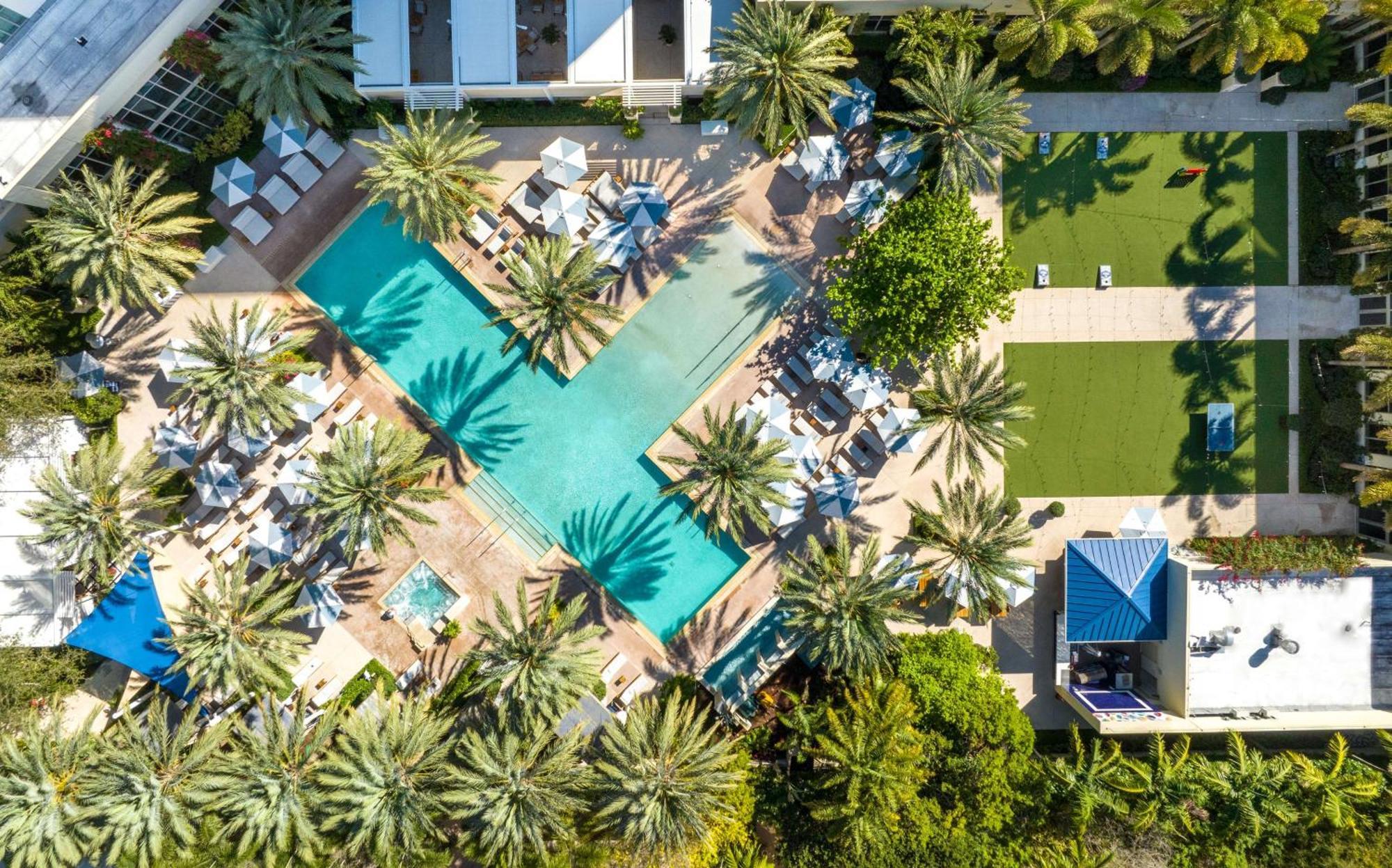 Hilton West Palm Beach Bagian luar foto